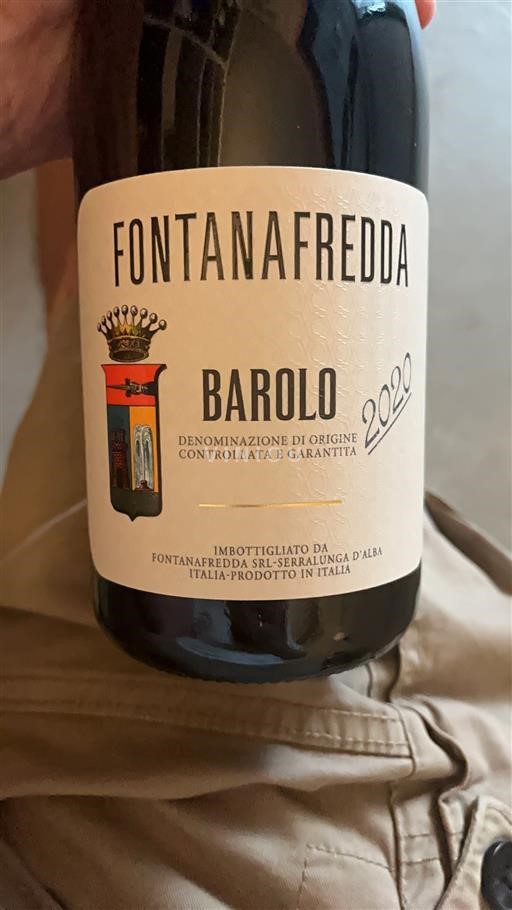 Piemont Barolo Fontanafredda 2020