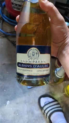 Champagne Albans Aulbe Brut Elegance Niet-geïntegreerd