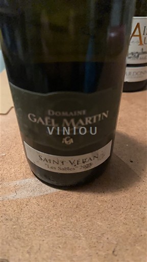 Bourgogne Saint-Véran Domaine Gaël Martin Les Sables 2023