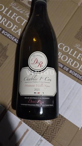 Bourgogne Chablis Premier Cru Domaine Denis Race Montmains Vieilles Vignes 2021