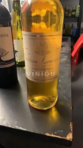 Burdeos Sauternes Château Lamourette Cazenave 2010