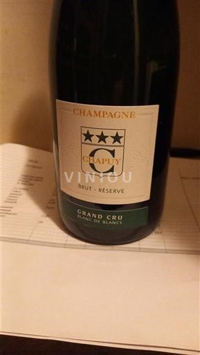 Šampanja Šampanjec Grand Cru Chapuy Brut - Réserve Neleten.