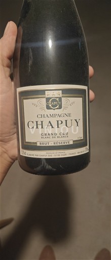 Champaña Champán Grand Cru Chapuy Brut - Réserve Sin añada