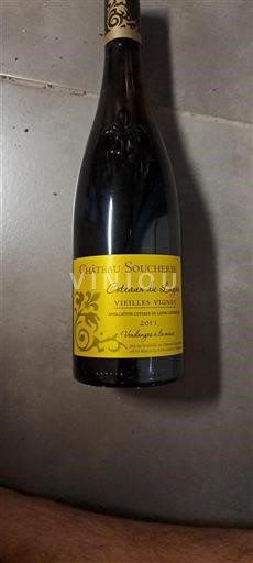Vallée de la Loire Coteaux-du-layon Château Soucherie Vieilles Vignes 2011