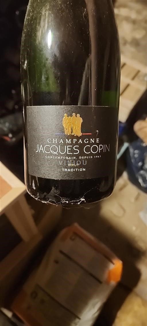 Champaña Champán Jacques Copin Tradition Sin añada