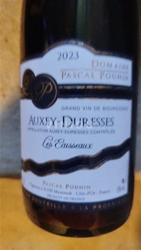Bourgogne Auxey-Duresses Domaine Pascal Pouhin Les Eauxceaux 2023