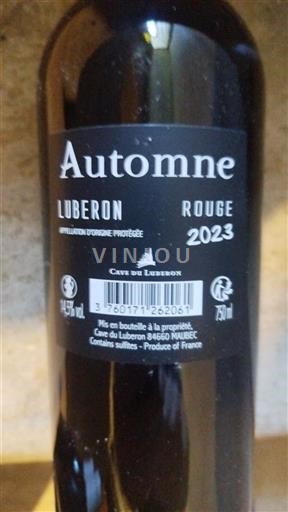 Rhônevallei Luberon Cave du Luberon Automne 2023