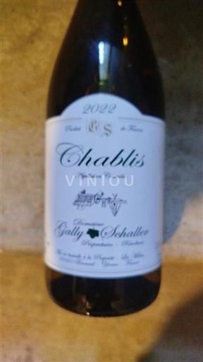 Borgonha Chablis Domaine Gally Schaller 2022