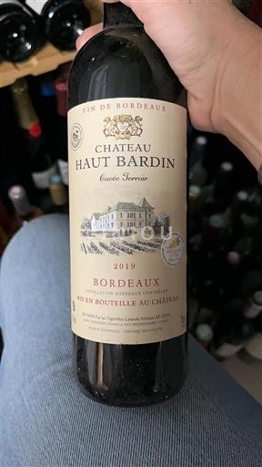 Bordeaux Château Haut Bardin Terroir 2019