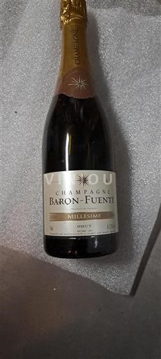 Champaña Champán Baron-Fuenté Millésime 2006