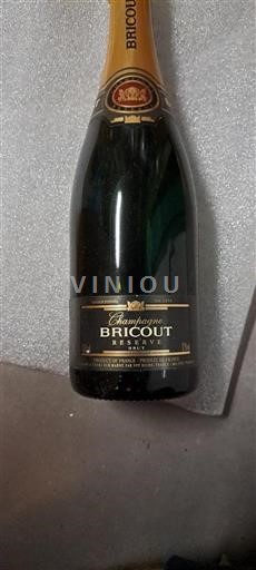 Champagne Bricout Réserve Brut Icke årgångsbetecknad