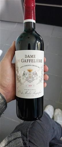 Bordeaux Saint-Émilion Grand Cru Grand Cru Château Gaffelière Dame de Gaffelière 2019