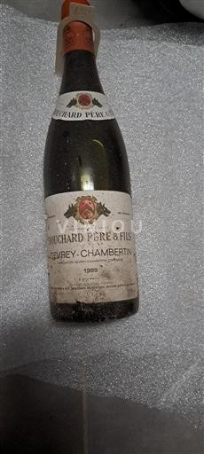 Bourgogne Gevrey-chambertin Bouchard Père & Fils 1989
