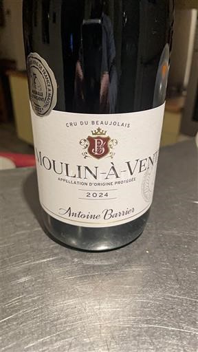 Beaujolais Moulin-à-vent Antoine Barrier 2024