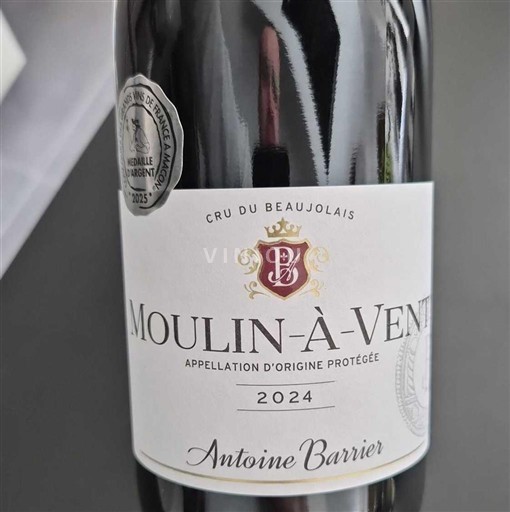 Beaujolais Moulin-à-vent Antoine Barrier 2024