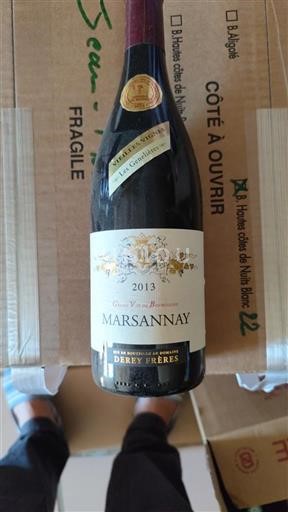 Burgundi Marsannay Domaine Derey Frères Les Genelières 2013