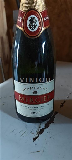 Champagne Mercier Icke årgångsbetecknad