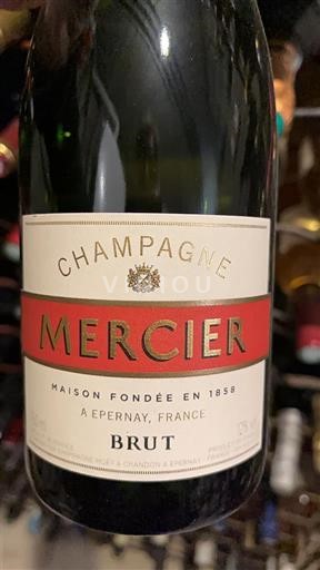 Champagne Mercier Icke årgångsbetecknad