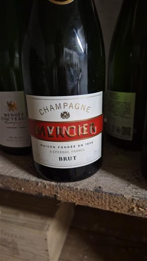 Champaña Champán Mercier Sin añada