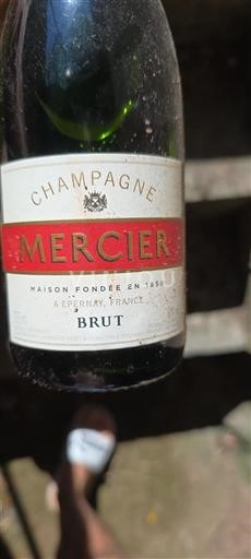 Vin Effervescent Blanc brut Mercier Non millésimé France Champagne AOC blanc_de_blancs