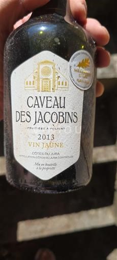 Jura Côtes-du-Jura Caveau des Jacobins Vin Jaune 2013