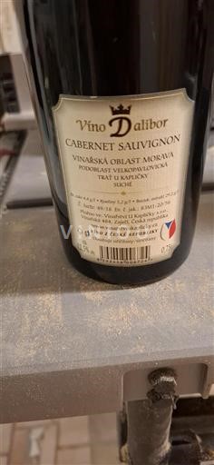 Mähren Velkopavlovická Vino Dalibor Cabernet Sauvignon 2018