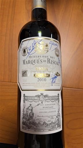 La Rioja Rioja Heredero del Marqués de Riscal Reserva 2010