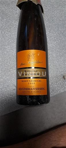 Alsace Alsace Grand Cru Grand Cru Anne Boecklin Schlossberg 2008