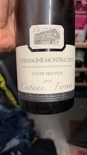 Burgundija Chassagne-Montrachet Capuano-Ferreri Prestige 2018