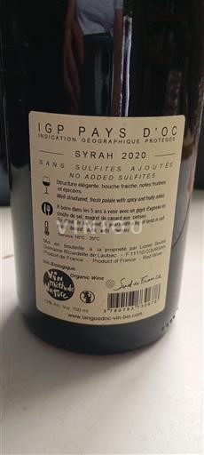 Languedoc og Roussillon Pays d'Oc Domaine Ricardelle de Lautrec 2020