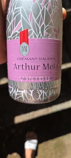 Alsace Alsace-kuohuviini Arthur Metz Rosé Edition Spéciale Ei vuosikertaa