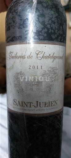 Bordeaux Saint-Julien Tuileries de Chatelgrand 2011