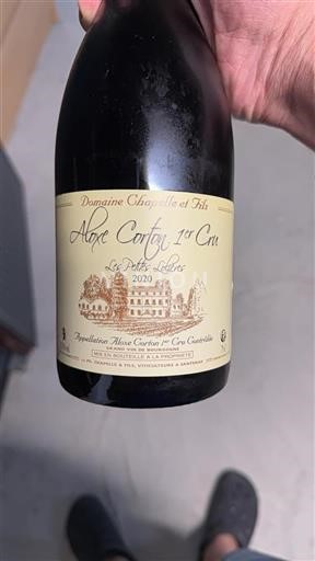 Borgogna Aloxe-Corton Premier Cru Domaine Chapelle et Fils Les Petites Lolières 2020