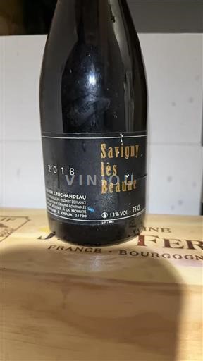 Bourgogne Savigny-lès-Beaune Julien Cruchandeau 2018