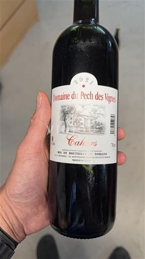 Zuidwest-Frankrijk Cahors Domaine Pech des Vignes 2021