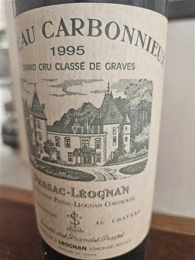 Bordeaux Pessac-Léognan Grand Cru Château Carbonnieux 1995