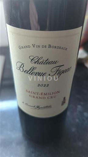 Burdeos Saint-Émilion Grand Cru Château Bellevue Figeac 2022