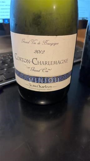 Burgund Corton-Charlemagne Grand Cru Jean Chartron 2012