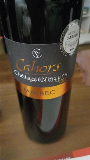 Sud-Ovest Cahors Château Vincens 2021