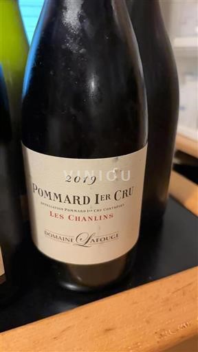 Borgoña Pommard Premier Cru Domaine Lafouge Les Chanlins 2019