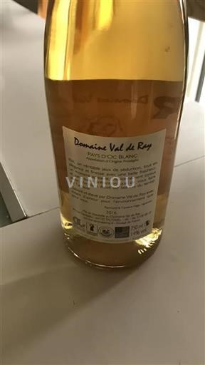 Languedoc og Roussillon Pays d'Oc Domaine Val de Ray 2016