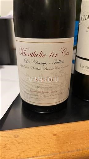 Burgundi Monthélie Premier Cru Laurence et Martin Brissou Les Champs - Fulliots 2021