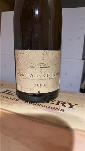 Loirevallei Montlouis-sur-Loire François Chidaine Les Tuffeaux 2003