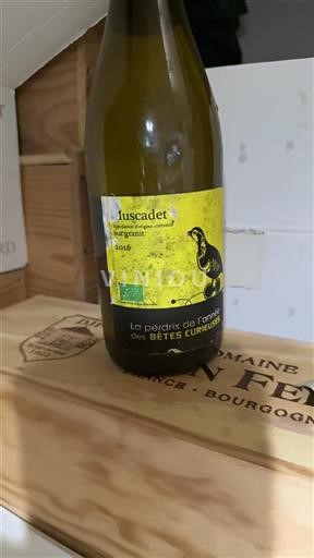 Loiredalen Muscadet Les Bêtes Curieuses La perdrix de l'année 2016
