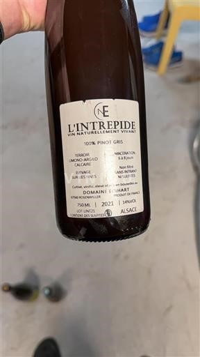 Alsasko Nespecifikováno Domaine Einhart L'Intrepide 2021
