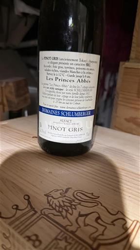 Alsace Domaine S Schlumberger Les Princes Abbés 2006