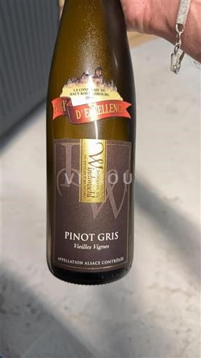 Alsace Grand Cru Domaine Windmuehl Vieilles Vignes 2019