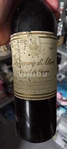 Bordeaux Graves-de-vayres Seigneurie Albret 1996