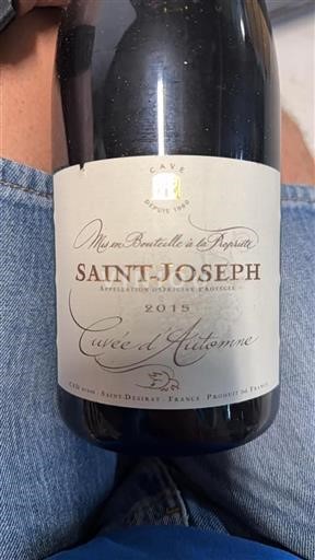Rona dolina Saint-Joseph Cave Saint-Désirat d'Automne 2015