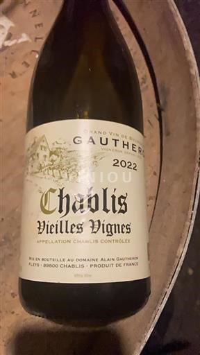 Bourgogne Chablis Gautheron Vieilles Vignes 2022